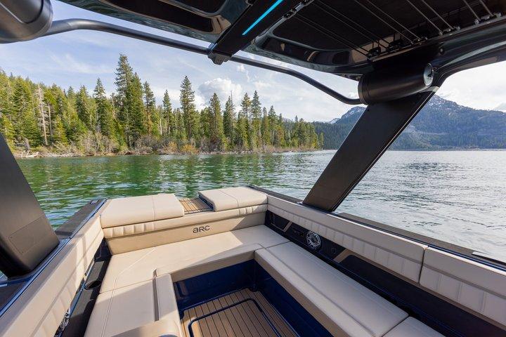 25ft Private Fully Electric Boat Charter on South Lake Tahoe