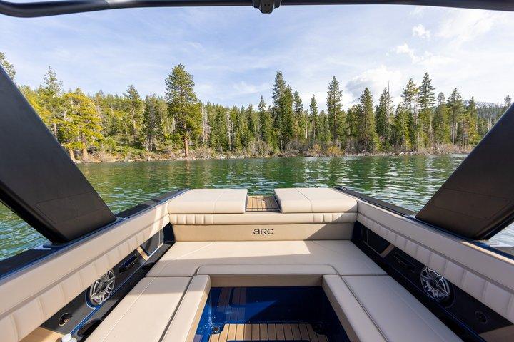 25ft Private Fully Electric Boat Charter on South Lake Tahoe