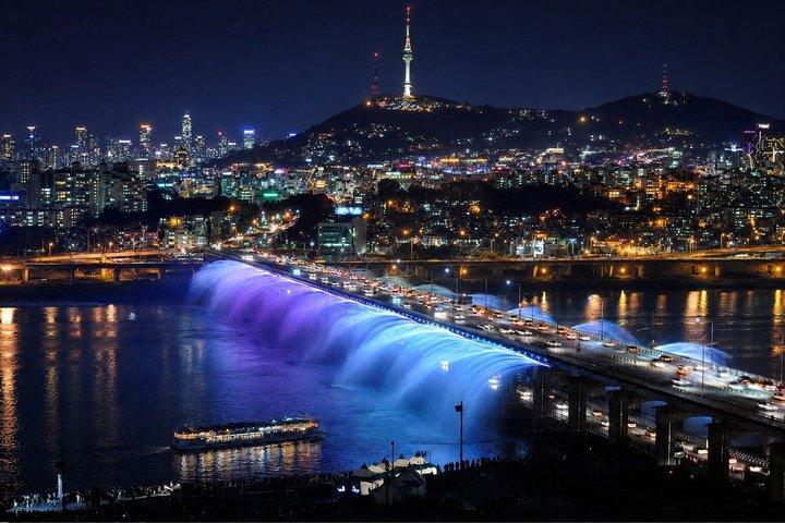 Seoul Han River Night Cruise: 63 Building & Gwangjang Market