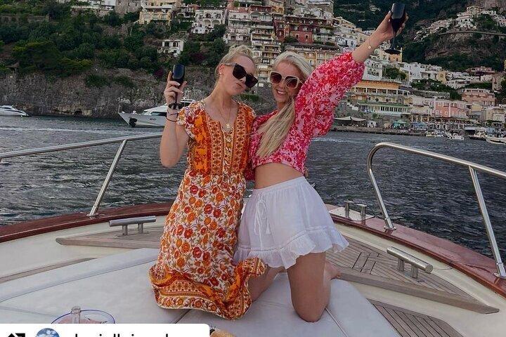 Positano Sunset Boat Tour | Amalfi Coast Cruise with Prosecco