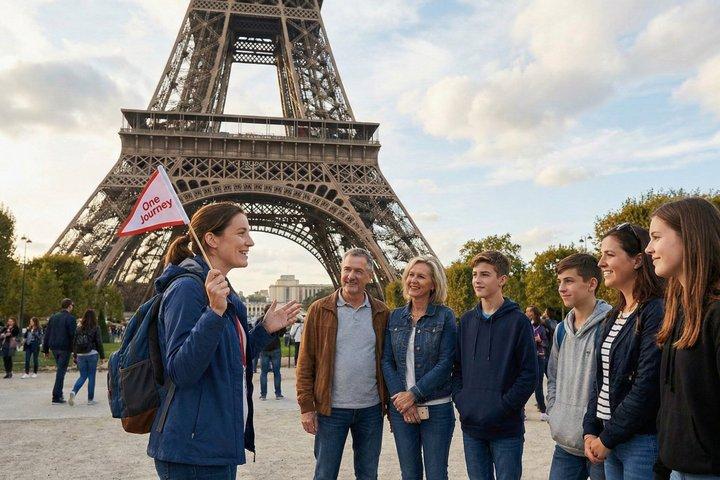 Eiffel Tower Elevator Tour with Interactive Guide+Optional Summit