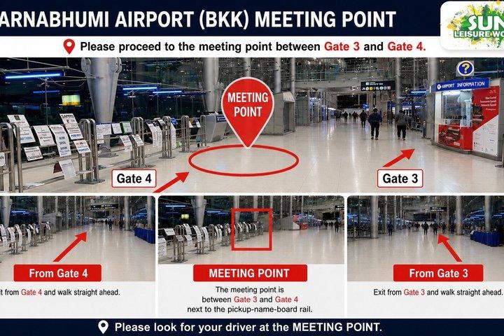 Bangkok Airport Arrivals - BKK or DMK Airport to Bangkok Hotel