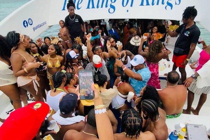 Punta Cana Hip Hop Party Boat Adults Only, DJ & Open Bar & pickup