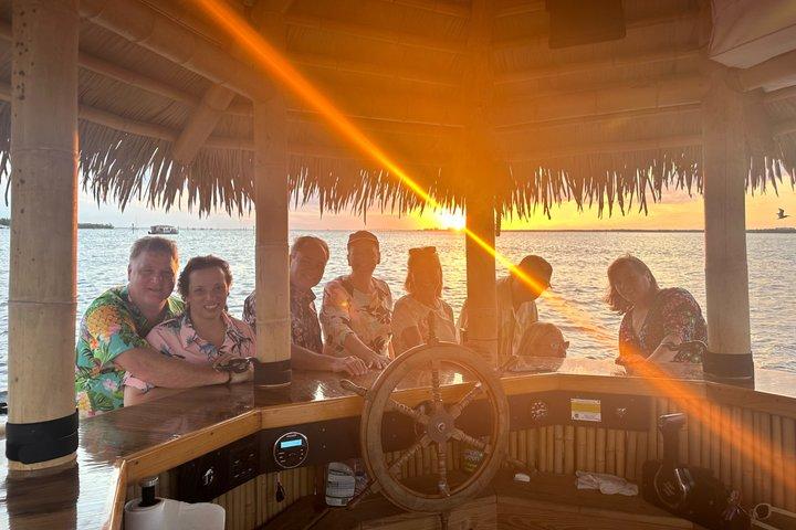 West Palm Beach Enjoy Sunset on a Tiki Cruise