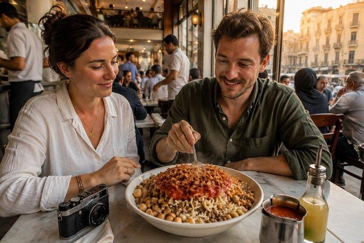 Cairo Authentic Vegetarian Street Food Tour (Full Meal)