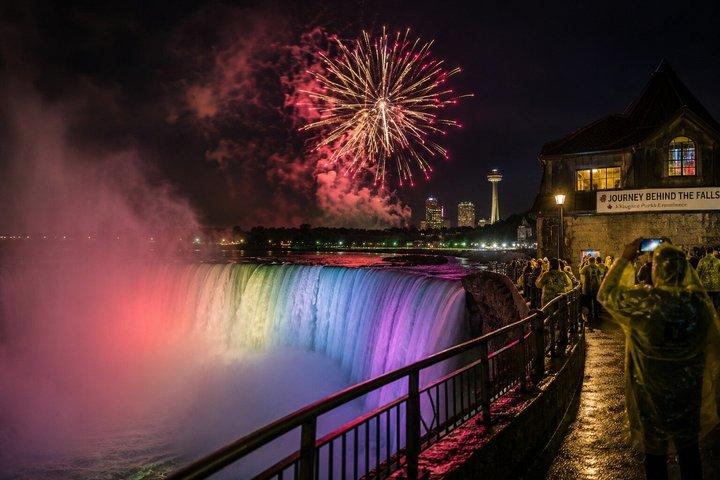 Niagara Falls Journey Behind the Falls Fireworks Experience