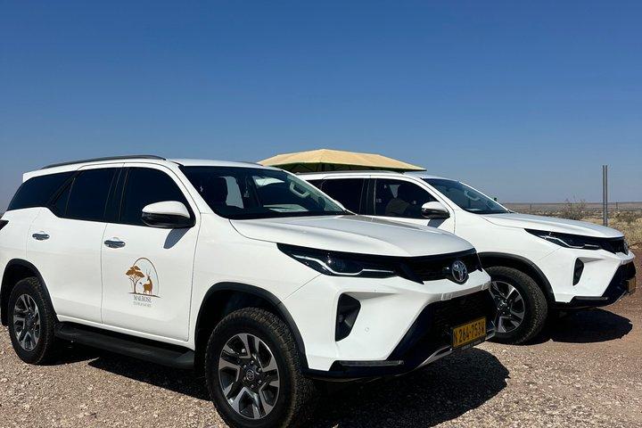 Windhoek Airport private transfer Hosea Kutako and Eros