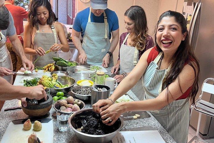 PRIVATE Mexico City Cooking Class with Culinary Historian Lucia