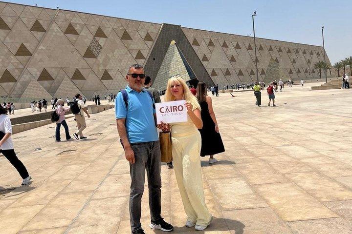 Full-Day Giza Pyramids and The Grand Egyptian Museum Private Tour