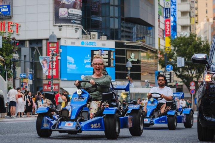 Tokyo Go-Kart Experience Shibuya and Tokyo Tower (IDP Required)