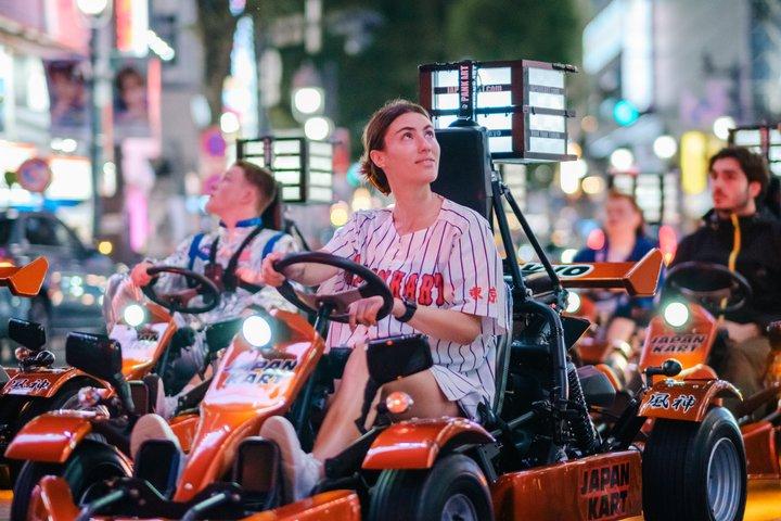 Tokyo Go-Kart Experience Shibuya and Tokyo Tower (IDP Required)