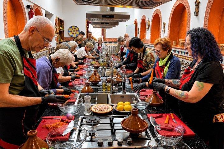 Fez Cooking Class at Palais bab sahra with Market Visit