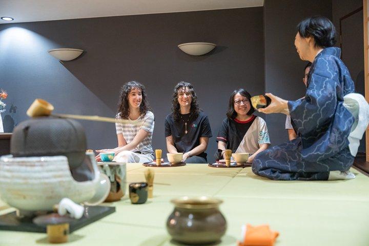 Traditional Tea Ceremony with Matcha and Sweets in Kyoto