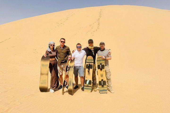 AgadiR: Sandboarding Guided Group Experience & Sunset Camel Ride