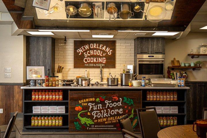 New Orleans Demonstration Cooking Class with Meal