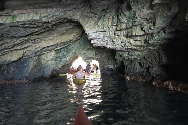 Kayaking Adventure Through the Caves of Maratea
